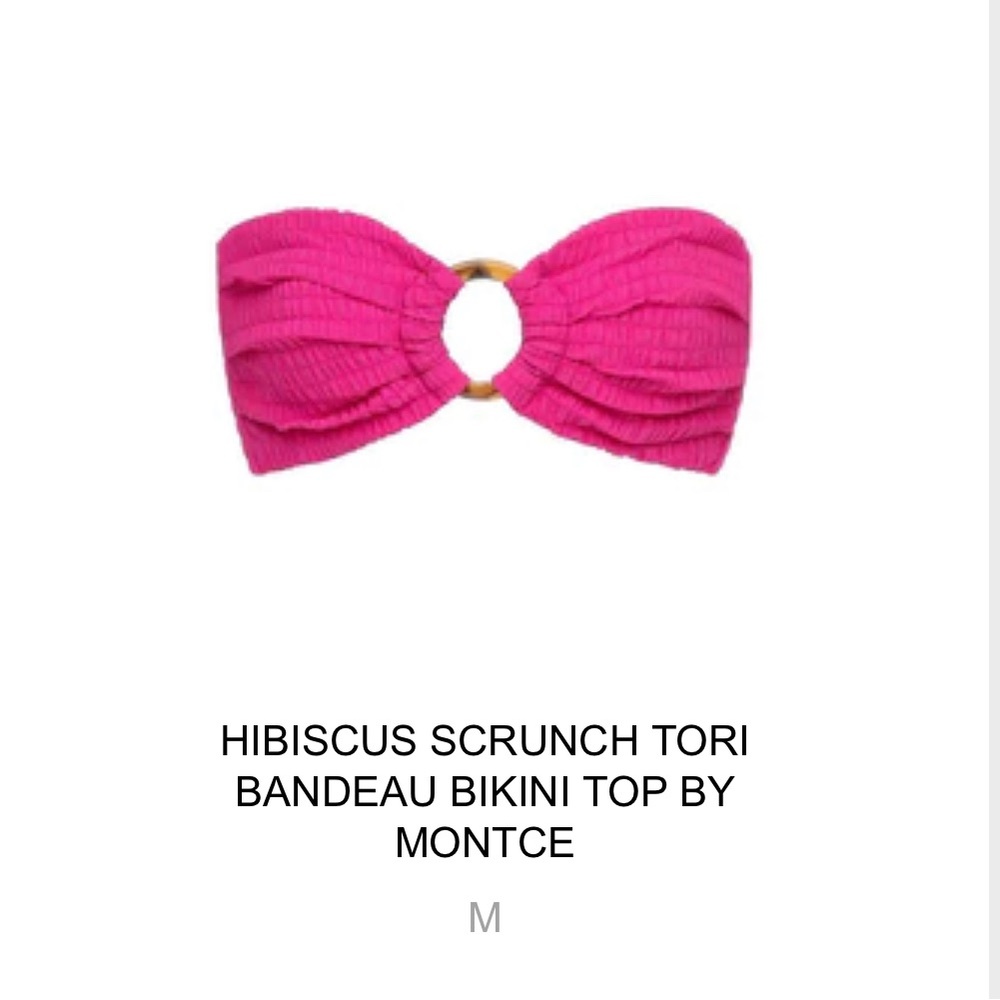 Montce Tori Bandeau Bikini Top